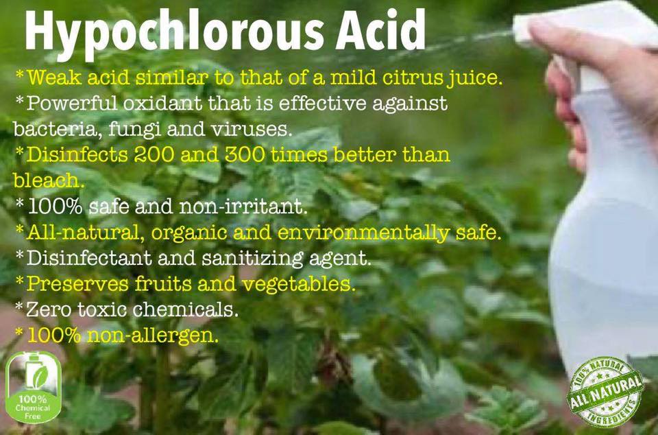 次氯酸種植業應用