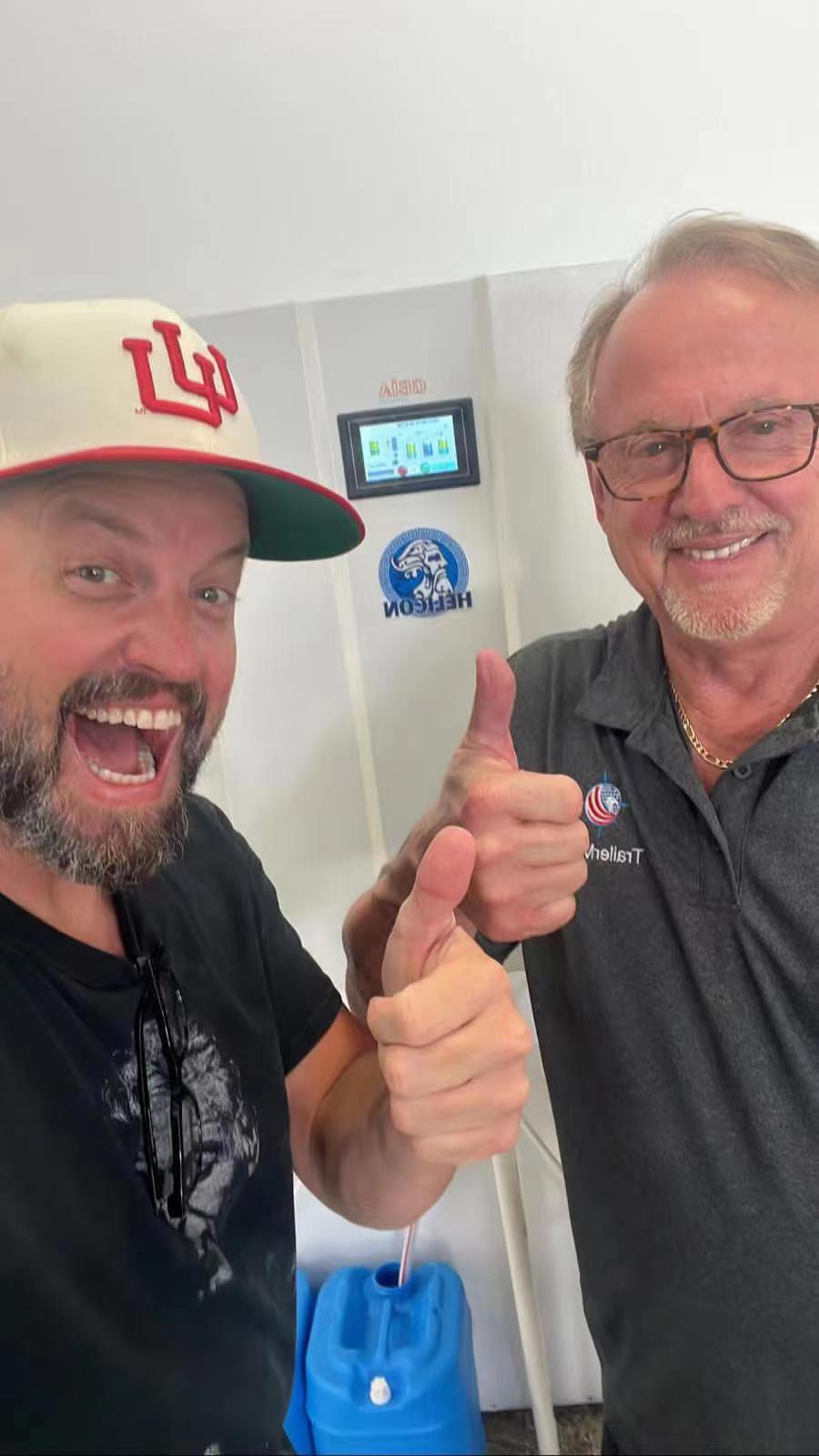 次氯酸發生器受到了美國客戶的稱贊